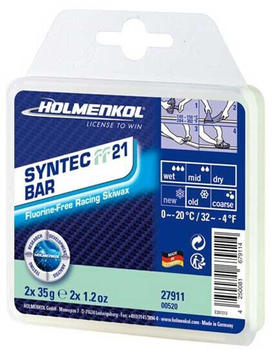 Holmenkol Syntec Ff 21 Bar 0°c/-20°c Wax 2x35g