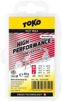 Toko World Cup High Performance Universal Wax 40g Weiß