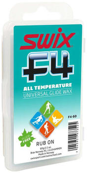 Swix F4 Glidewax 60g Rub-on W/cork Wax Durchsichtig (F4-23-60)