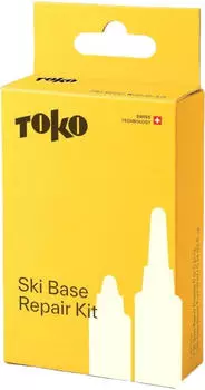Toko Ski Base Repair Kit Belagspulver und Belagskleber (5543043)