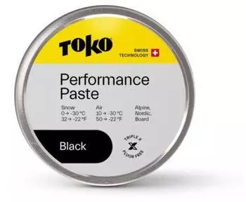 Toko Performance Paste Black 75ml Heisswachs-Schwarz-One Size Schwarz (5501019)