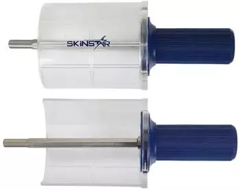 SkinStar Aufnahme Rotorbürste Speed Stick 100mm Roto Bürste inkl. Arbe (RBH-100)