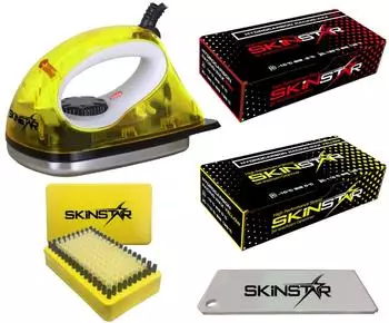 SkinStar Starter Ski Wax Set (SK2G5) yellow