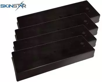 SkinStar Universal Wachs black Bügelwachs Ski Wax 4x 250g Werkstatt (SK-Werkstatt-BLACK-1000)
