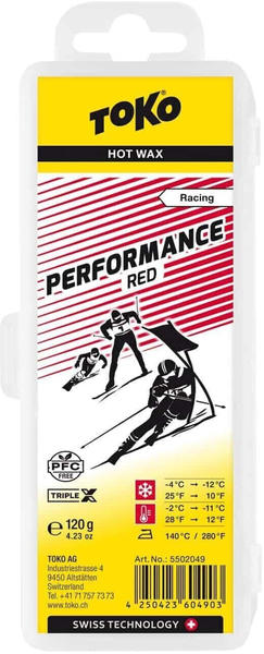 Toko Performance Hot Wax red 120g