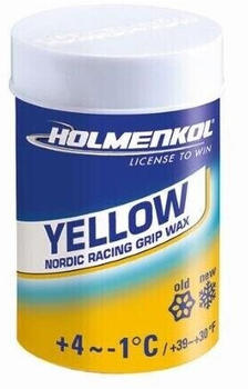 Holmenkol Gripwachs Grip Yellow 45g