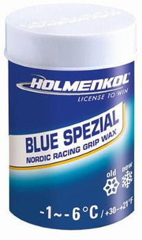 Holmenkol Grip BLUE SPECIAL 45g Steigwachs Gripwax Nordic Reibwachs Langlauf