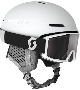Scott Track+factor Helmet White