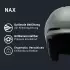 Alpina NAX Skihelm midnight-grey matt