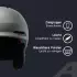 Alpina NAX Skihelm midnight-grey matt