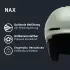 Alpina NAX Skihelm willow-green matt