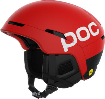 POC Obex BC Mips prismane red matt