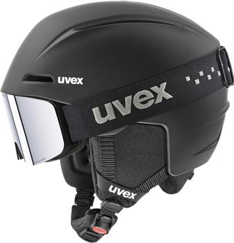 uvex Viti Youth Helmet Set black matt