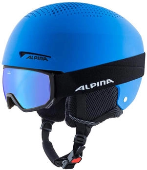 Alpina Sports Zupo Set & Scarabeo Jr. blue matt