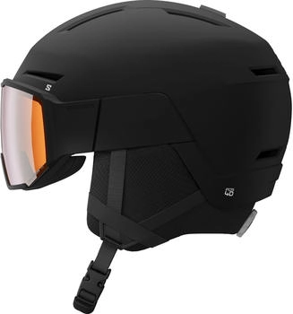 Salomon Osmo Skihelm schwarz
