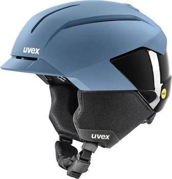 uvex Levitate MIPS stone blue-black matt