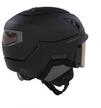 Oakley MOD7 (2025) blackout/prizm rose gold iridium – Robuste Materialkombination für den Pisteneinsatz