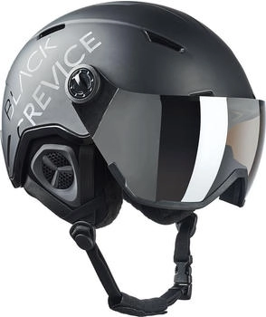 Black Crevice Skihelm mit Visier - Vail black