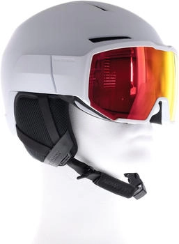 Salomon Osmo Sigma Helmet white/sigma poppy red