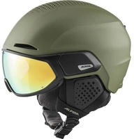 Alpina A9236160, Skihelm Alpina Alto Q-lite 2025/26 Helmgr&ouml;&szlig;e: 51-55cm olive-matt