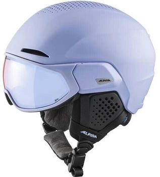 Alpina Herren Helm ORO QV MIPS lilac matt