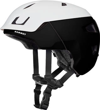 Mammut Haute Route Skihelm weiß/schwarz