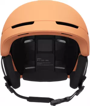 POC Obex Mips apricot sunstone matt – Belüftung und Brillenhandling für variable Pistenbedingungen