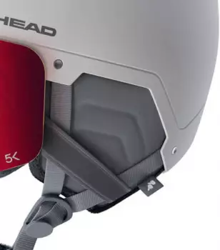 Head Cinema 5k (2025) white – Head Cinema 5k (2025) white – Allround-Wintersporthelm mit integriertem Visier