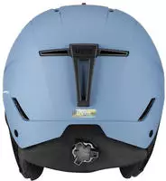 Uvex S56631205790314, uvex Stance Skihelm (51-55 cm, 19 warm grey/black matt)