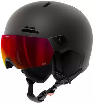 Alpina Sports Zupo 2 Visor Q-lite black/red