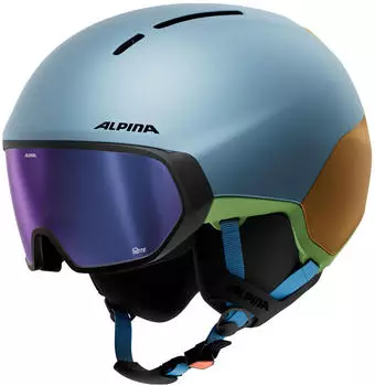 Alpina Sports Vizzard Q-lite harlekin blue