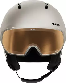 Alpina Sports Vizzard QV MIPS sand matt/gold