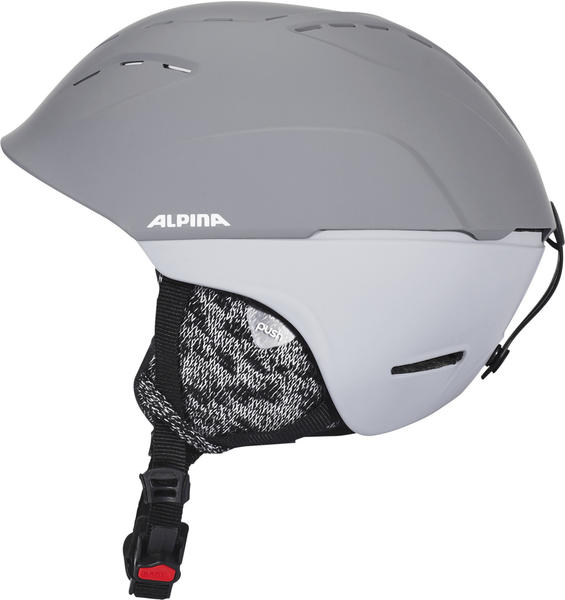 Alpina Sports Spice Skihelm grey matt