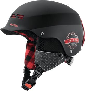 Alpina Sports Spam Cap Junior black/lumberjack
