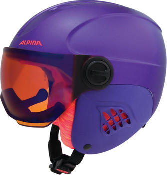 Alpina Sports Carat LE Visor HM royal/ purple matt