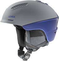 Uvex 56624905701114, uvex Ultra Pro Skihelm (55-59 cm, 30 grey/ink mat)