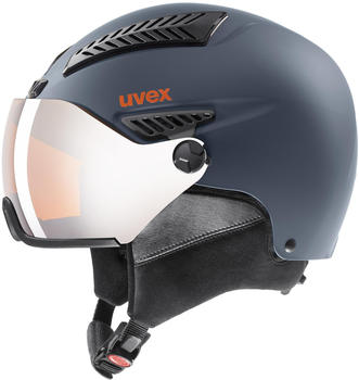 uvex HLMT 600 Visor dark slate/orange