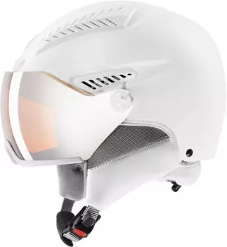 uvex HLMT 600 Visor all white mat