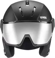 UVEX Skihelm instinct visor black matt 56-58