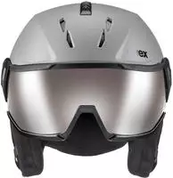 Uvex 56626105700312, uvex Instinct Visor Pro Variomatic Skihelm (53-56 cm, 10 rhino,