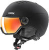 Uvex S5662621007, Uvex Wanted Visor black matt mirror orange 58-62 cm black...