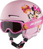 Alpina A9231, ALPINA Kinder Helm ZUPO DISNEY SET Pink, Ausrüstung &gt;...