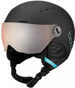 Boll&eacute; Quiz Visor Junior black/blue/orange gun matte