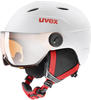 Uvex Sports Junior Visor Pro (54 - 56 cm, S, M) (12192018) Rot/Weiss