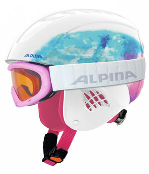 Alpina Sports Carat Set periwinkle gloss rosè/white