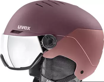 uvex Wanted Visor bramble/antique rose mat
