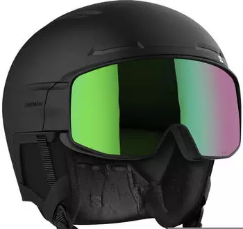 Salomon Driver Pro Sigma Helmet black/universal sigma emerald
