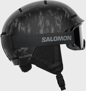 Salomon Junior Keeper 2 Plus Helmet Sombre Green Pumpkin Orange (19575114)