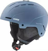 Uvex S56631205750310, uvex Stance Skihelm (51-55 cm, 15 stone blue matt)