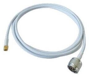 Poynting · Antennen Zubehör · Kabel · A-CAB-147 · 3m HDF195 · N (M) zu SMA (M) · white · Nickel beschichtet